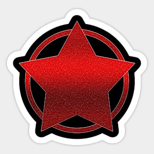 Redstar Sticker